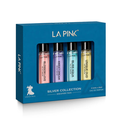 Silver Collection Luxury EDP Perfume Discovery Pack - (10ml x 4)