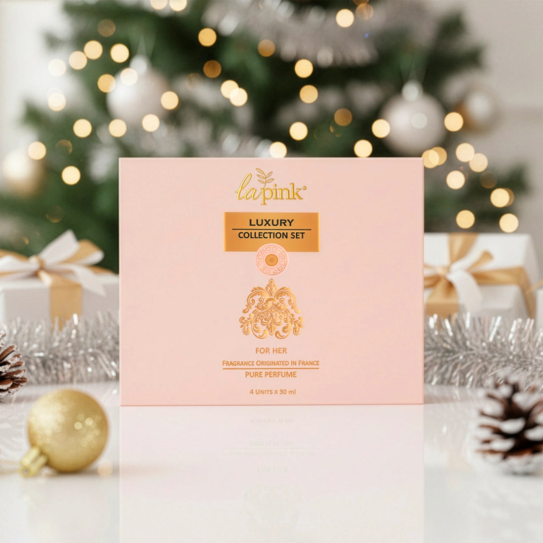 La Pink Perfume Women Gift Pack 30ml (4 Pcs)