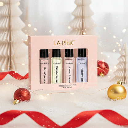 La Pink Perfume Women Gift Pack 4 Pcs