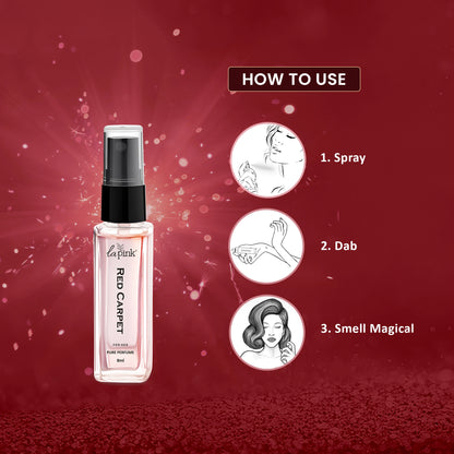 Red Carpet French Luxury Pure Perfume for Women - 8ml