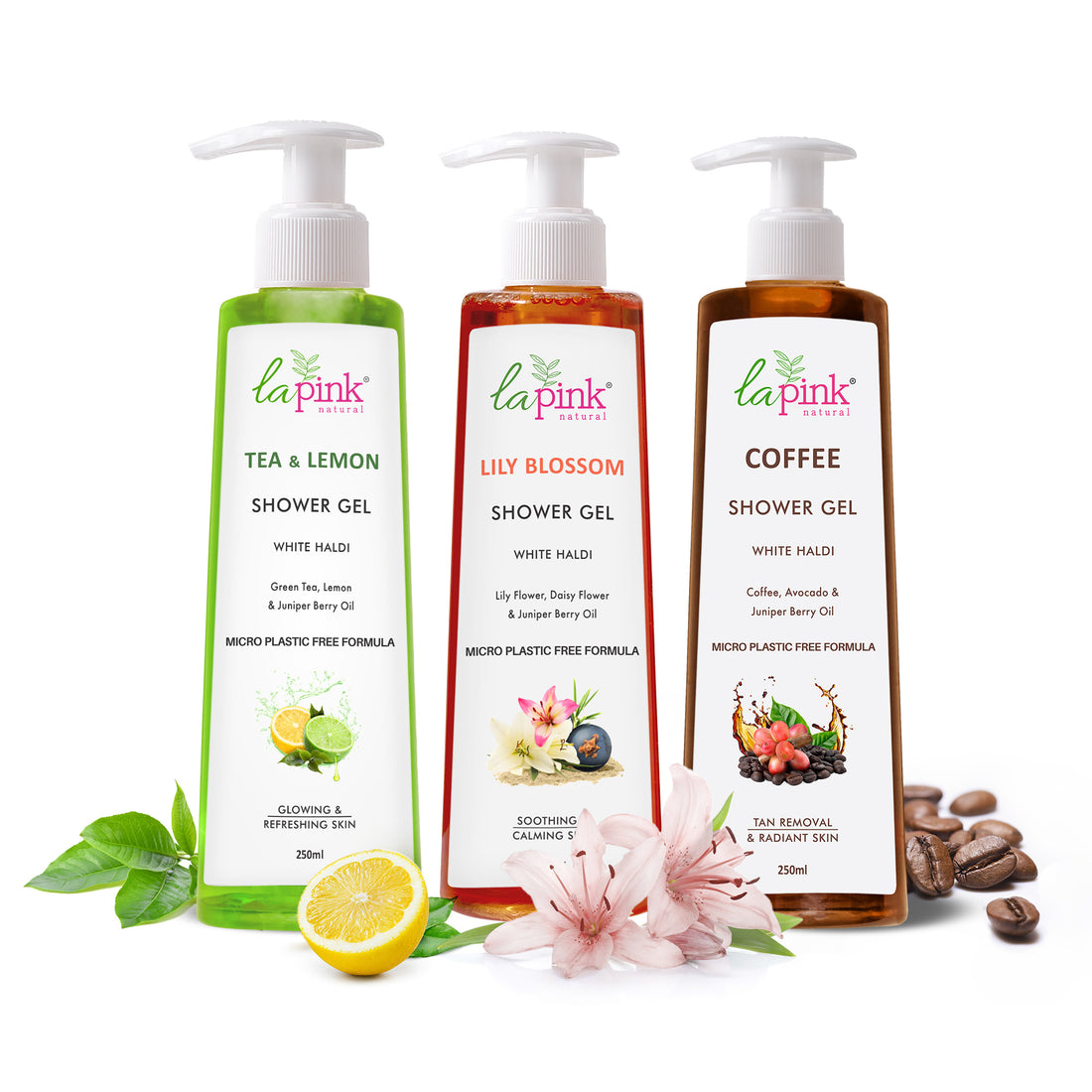Refreshing Shower Gel Trio