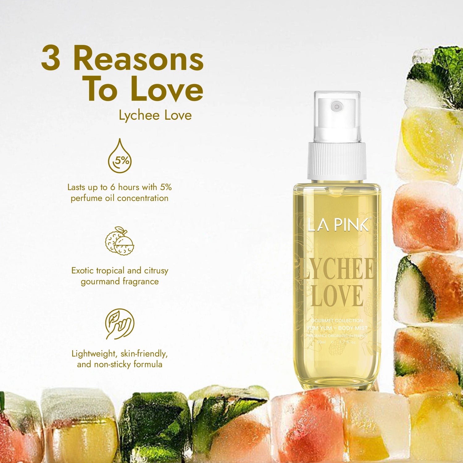 Lychee Love Gourmet Body Mist