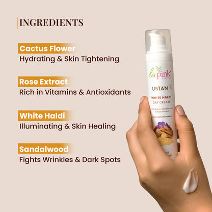Ubtan White Haldi Day &amp; Night Combo