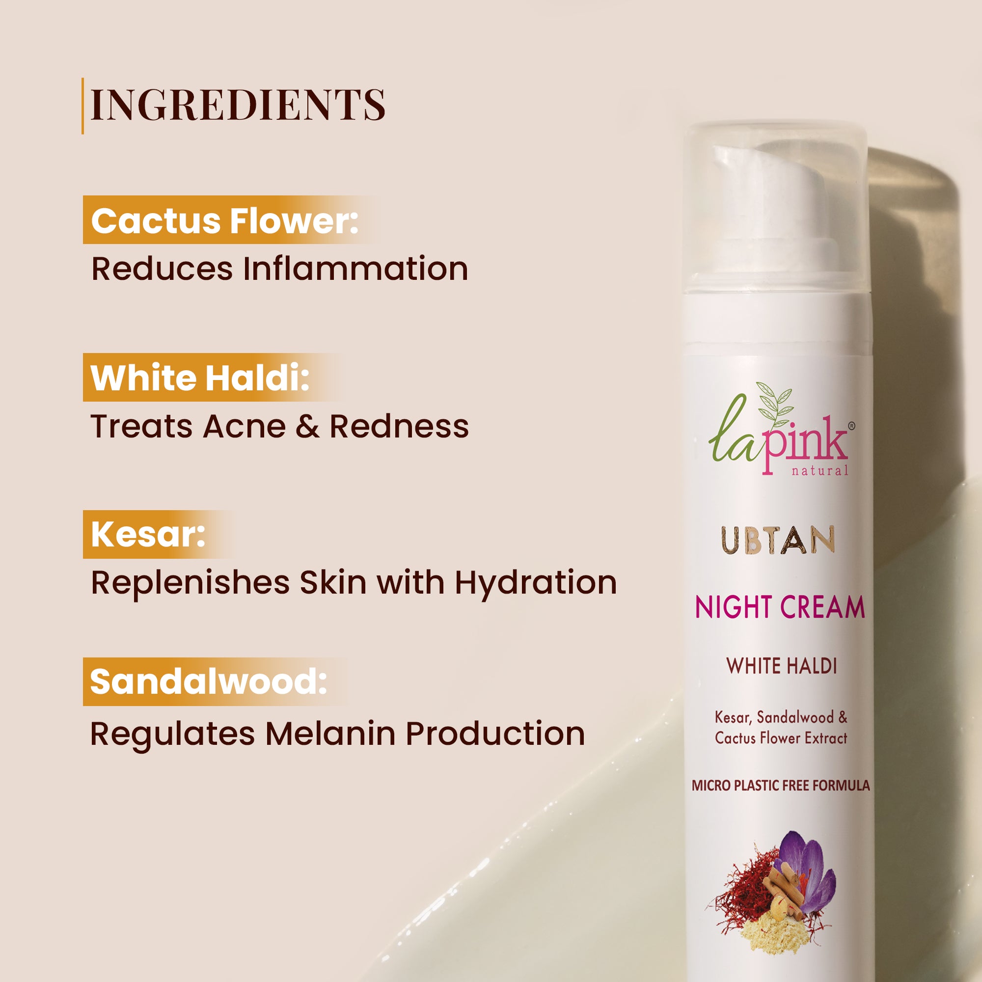 Ubtan White Haldi Day &amp; Night Combo