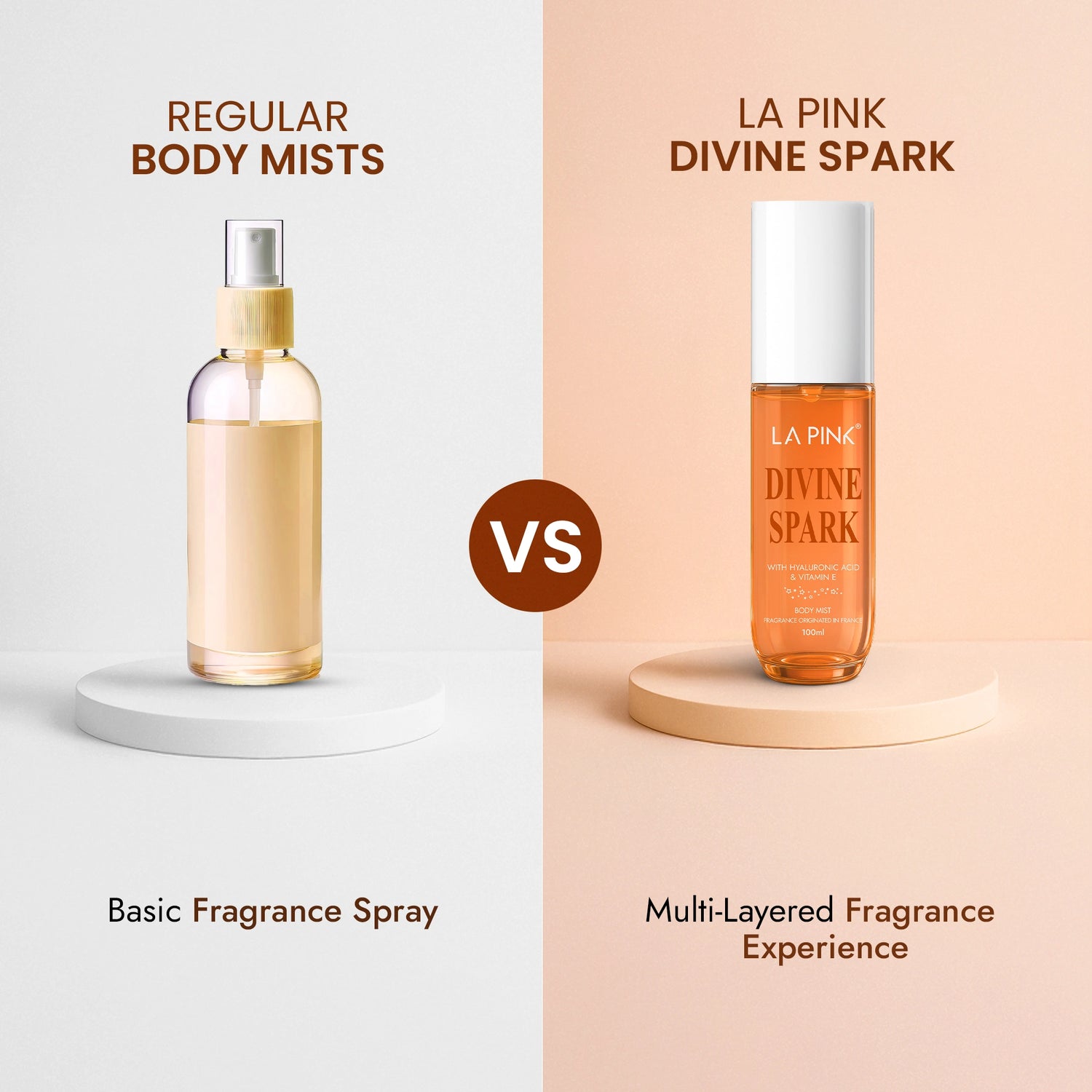 Divine Spark Body Mist with Hyaluronic acid &amp; Vitamin E 100ml