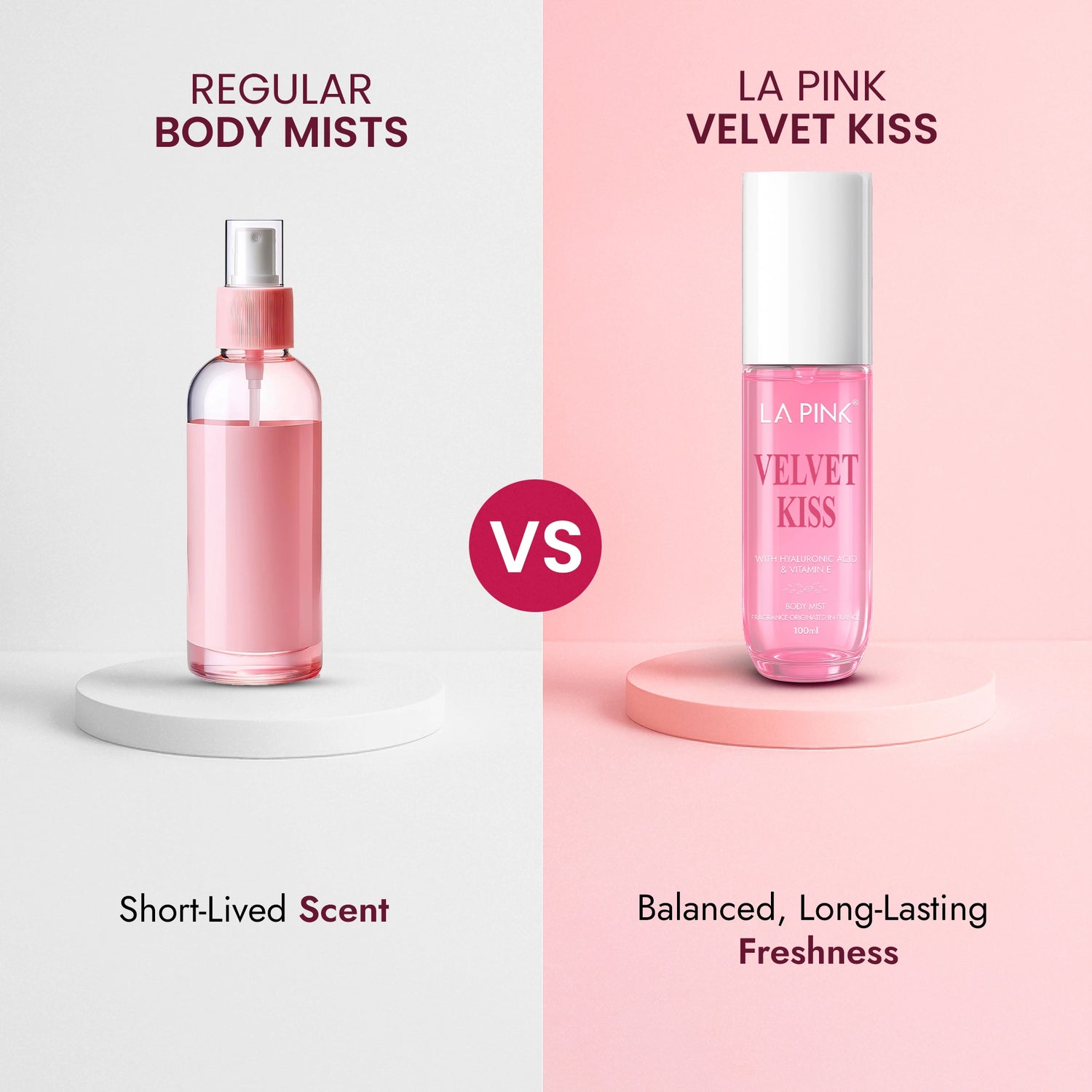 Velvet Kiss Body Mist with Hyaluronic acid &amp; Vitamin E 100ml