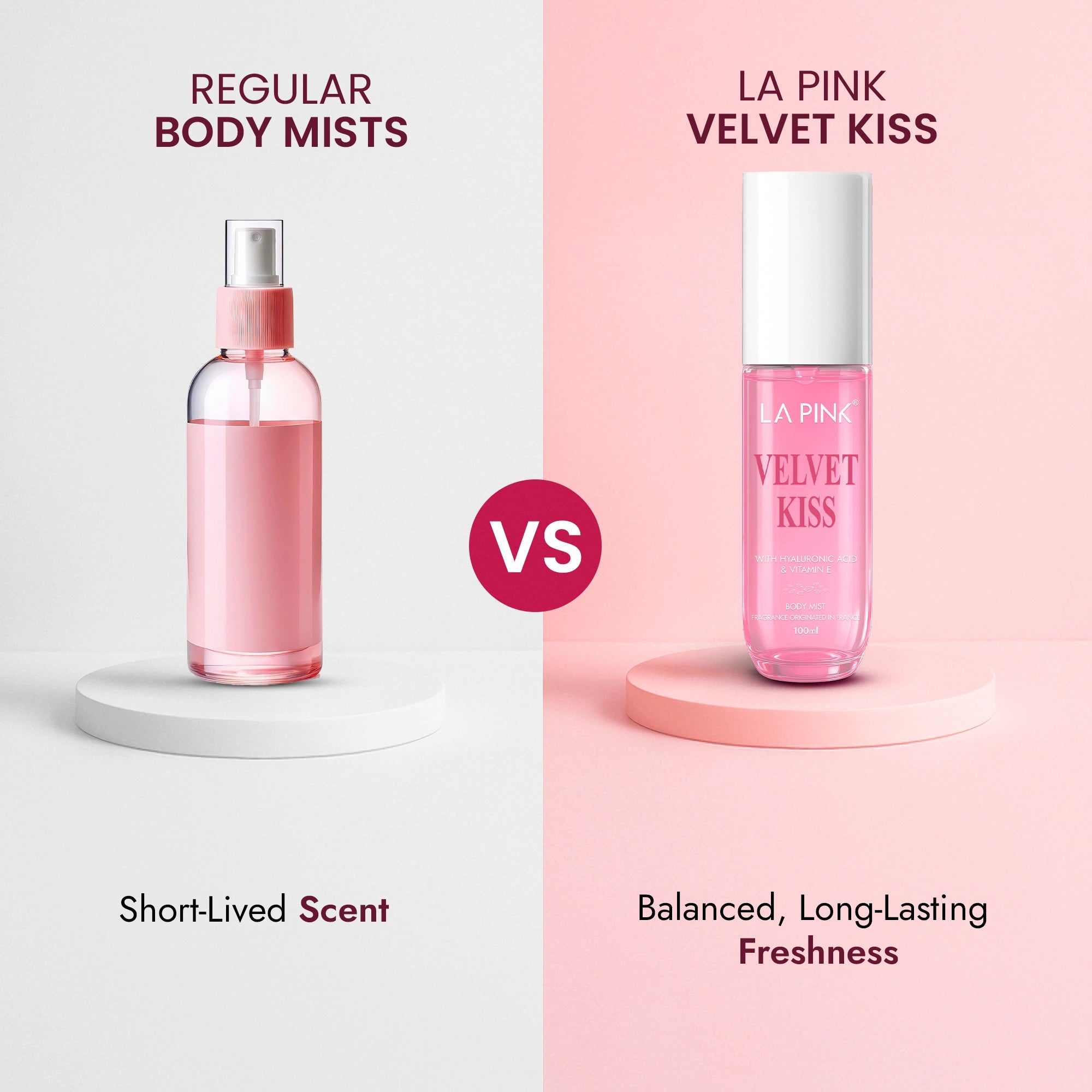 Velvet Kiss Body Mist with Hyaluronic acid &amp; Vitamin E 100ml