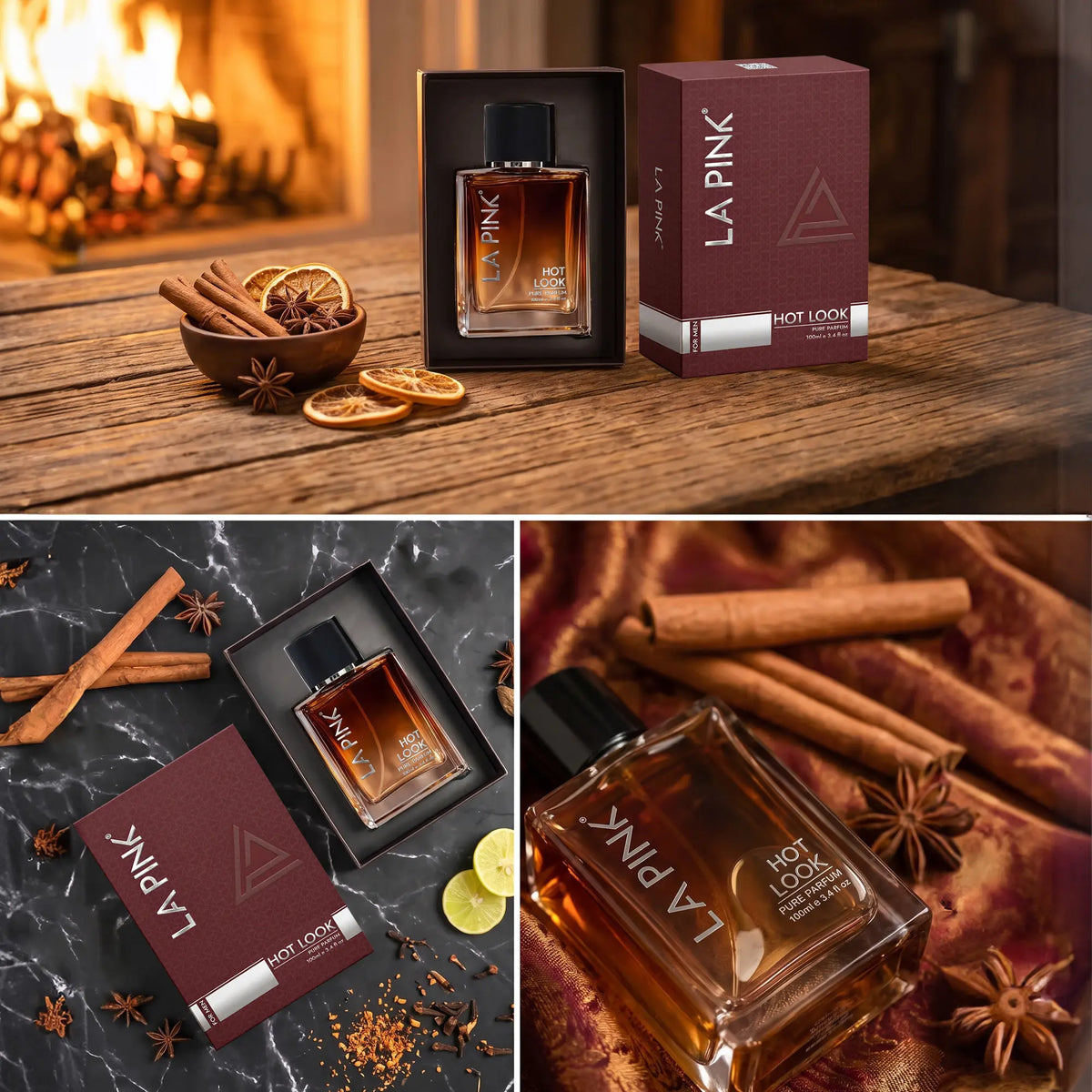 Hot Look French Luxury Pure Perfume for Men - 100ml