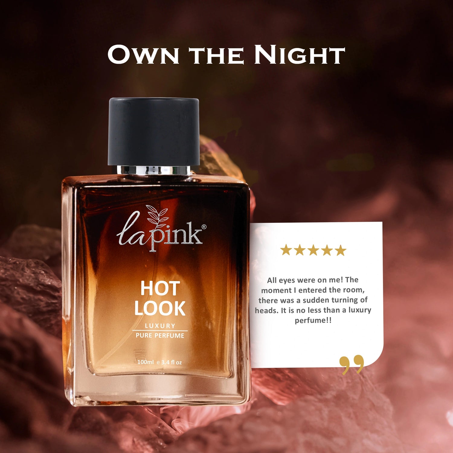Hot Look French Luxury Pure Perfume for Men - 100ml