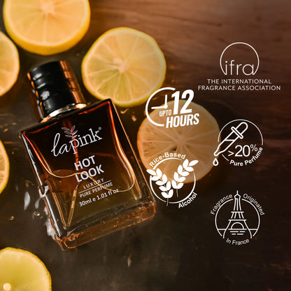 Perfume bottle labeled &