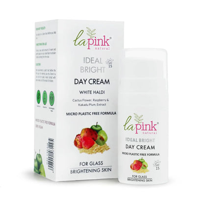 La Pink Ideal Bright Day Cream packaging on a white background