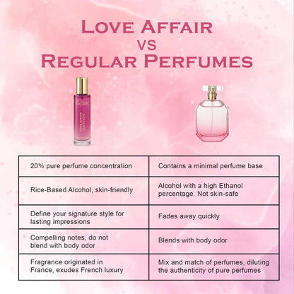 Love Affair French Luxury Pure Perfume for Women - 30ml