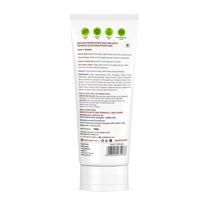 Tan removal Ideal Bright Face Scrub for Glass Like Skin