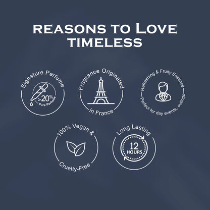Timeless French Luxury Pure Perfume for Men - 100ml