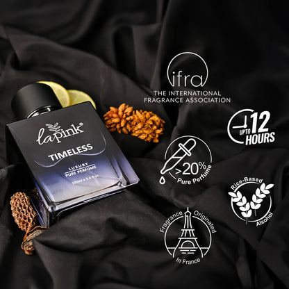 Perfume bottle labeled &