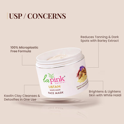 Ubtan Face Mask for Detoxified Brightness